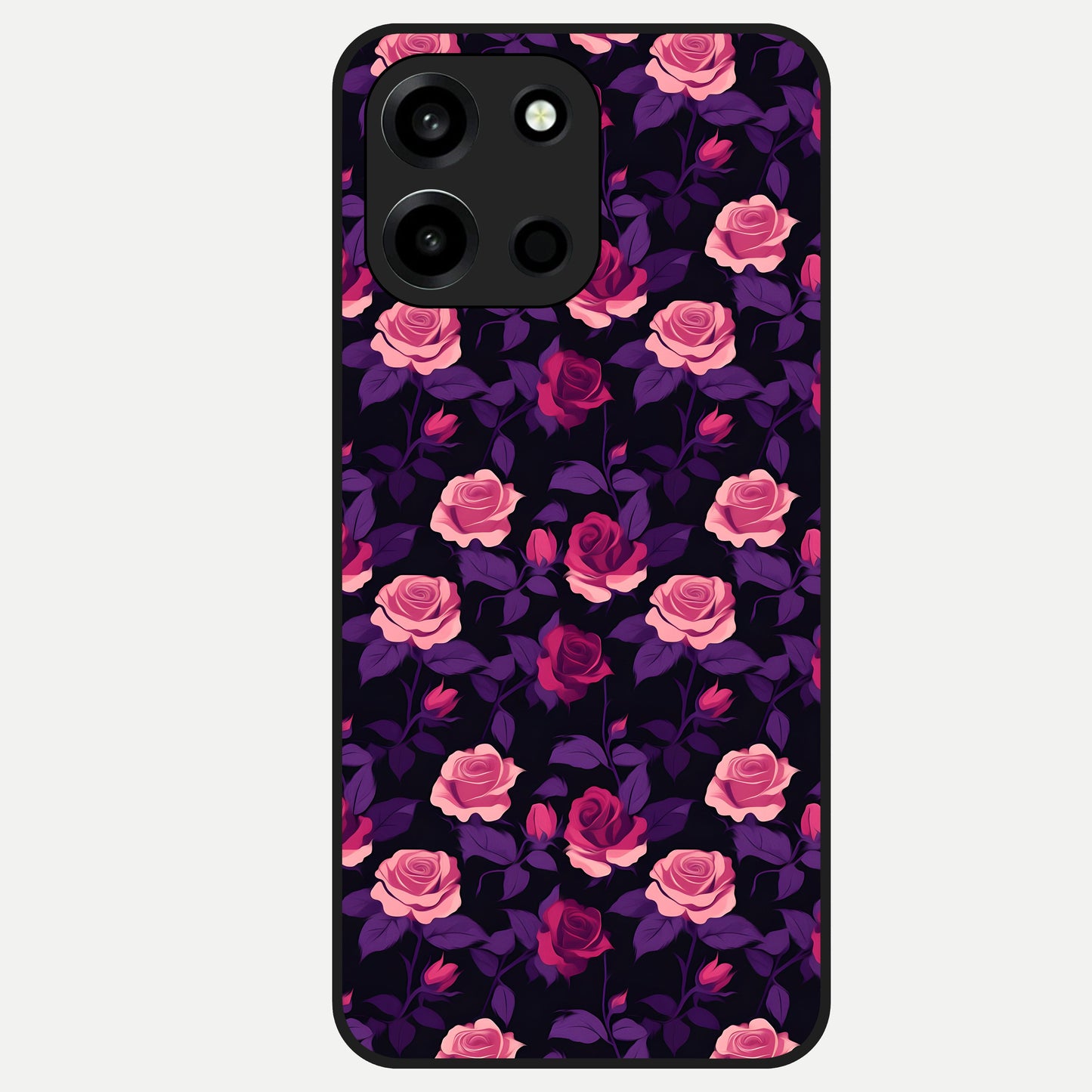  Rose Garden Twilight Glass Case For Oneplus Nord 6 back cover – full design glossy printed glass finish
