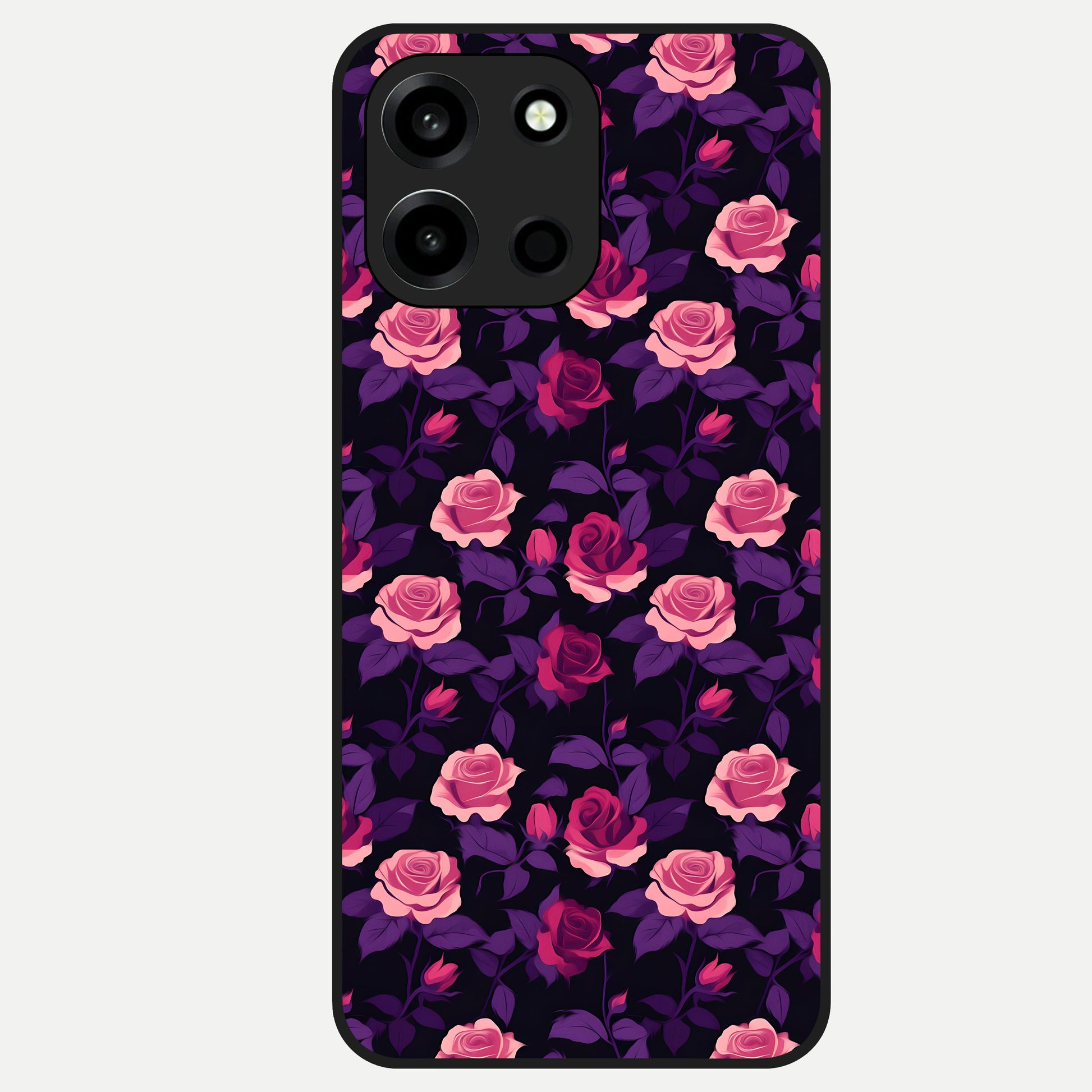  Rose Garden Twilight Glass Case For Oneplus Nord 6 back cover – full design glossy printed glass finish
