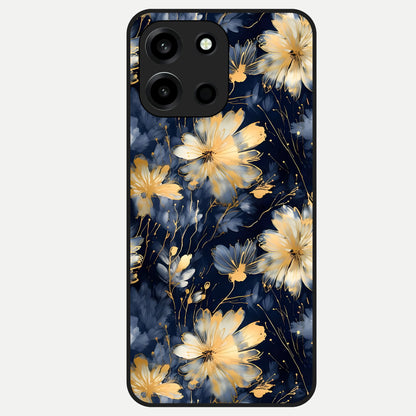  Royal Petal Dream Glass Case For Oneplus Nord 6 back cover – full design glossy printed glass finish