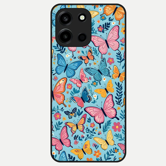  Spring Wing Garden Glass Case For Oneplus Nord 6 back cover – full design glossy printed glass finish