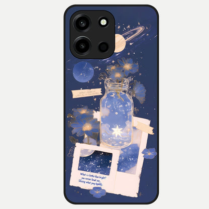  Starlit Cosmic Jar Glass Case For Oneplus Nord 6 back cover – full design glossy printed glass finish