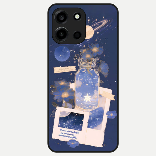  Starlit Cosmic Jar Glass Case For Oneplus Nord 6 back cover – full design glossy printed glass finish