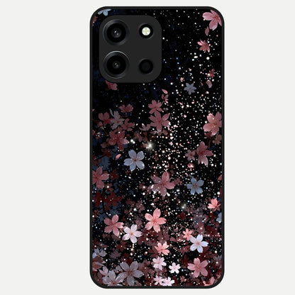  Starlit Flower Dreams Glass Case For Oneplus Nord 6 back cover – full design glossy printed glass finish