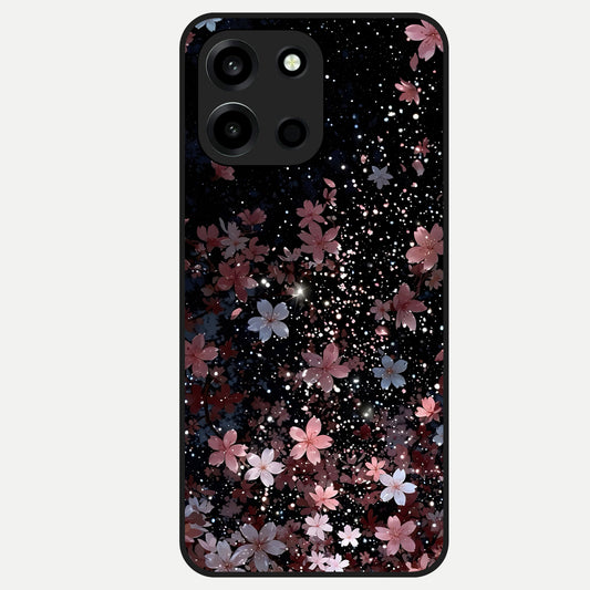  Starlit Flower Dreams Glass Case For Oneplus Nord 6 back cover – full design glossy printed glass finish