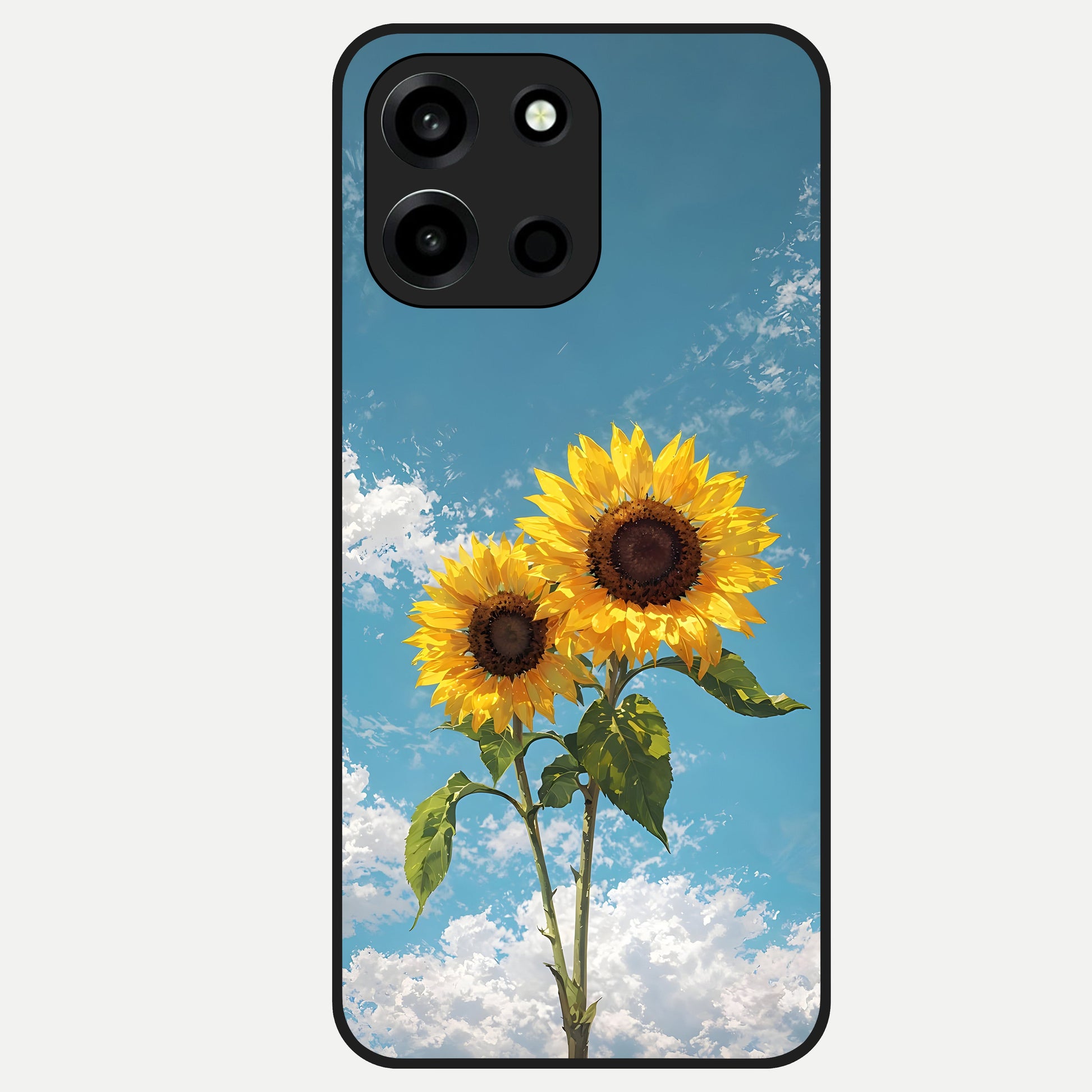 Sunlit Daisy Glow Glass Case For Oneplus Nord 6 back cover – full design glossy printed glass finish