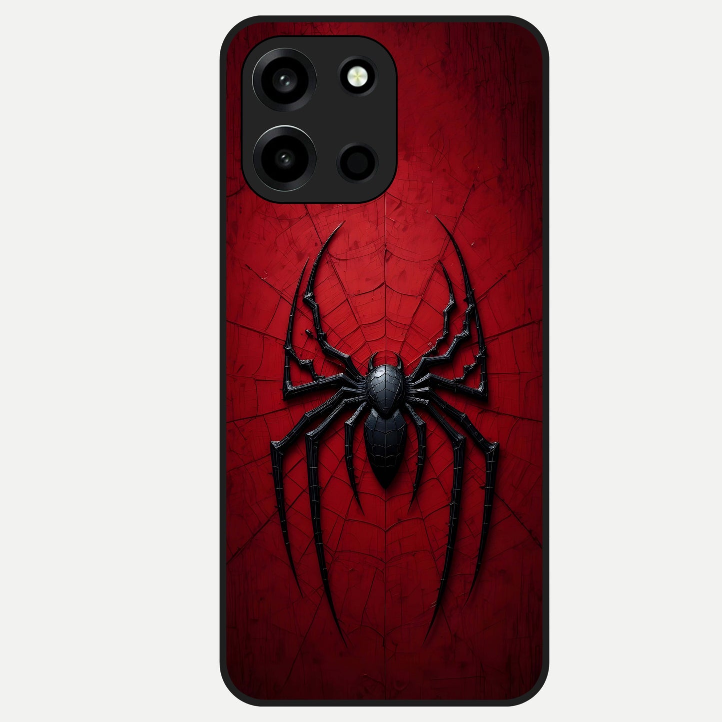  Superhero Web Emblem Glass Case For Oneplus Nord 6 back cover – full design glossy printed glass finish