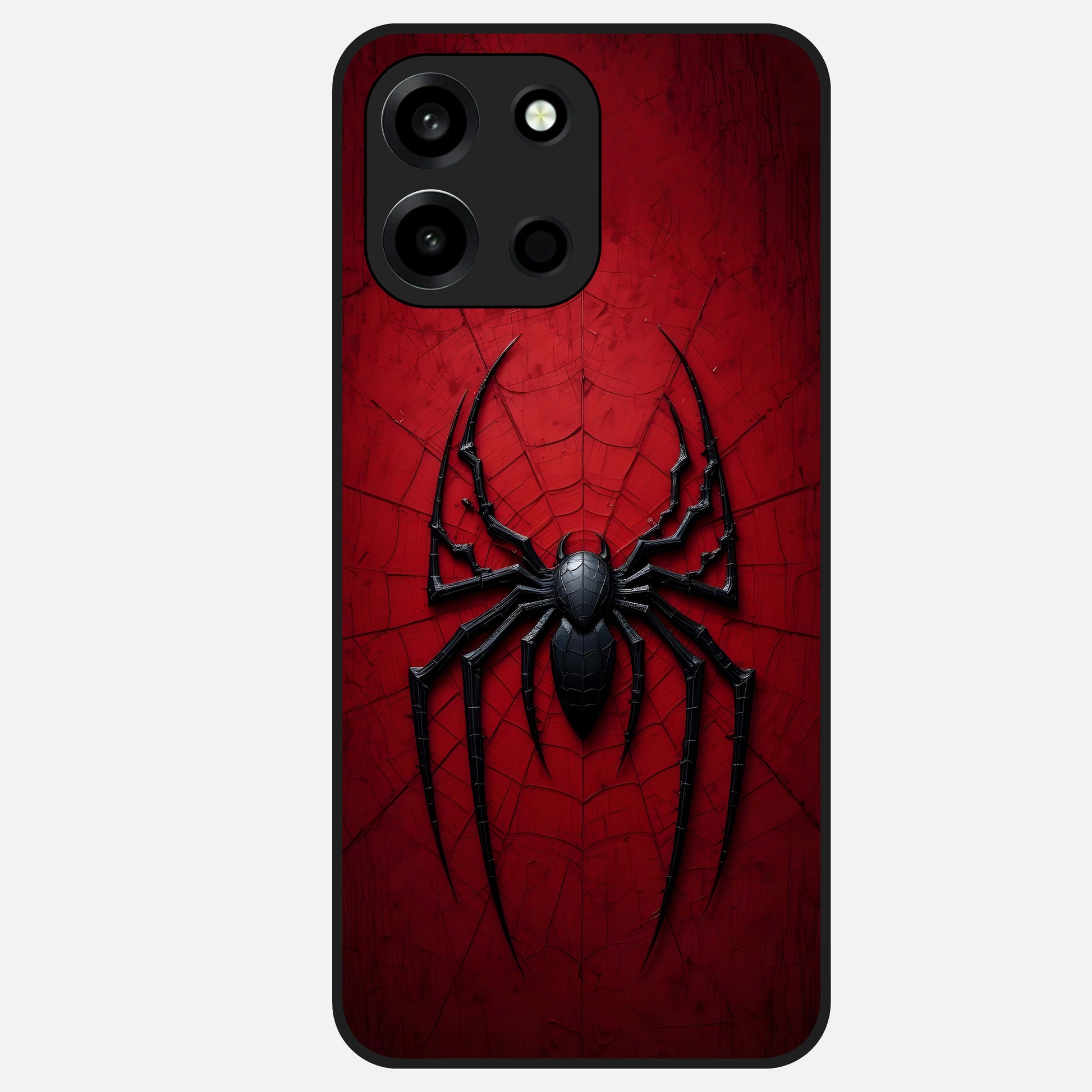  Superhero Web Emblem Glass Case For Oneplus Nord 6 back cover – full design glossy printed glass finish