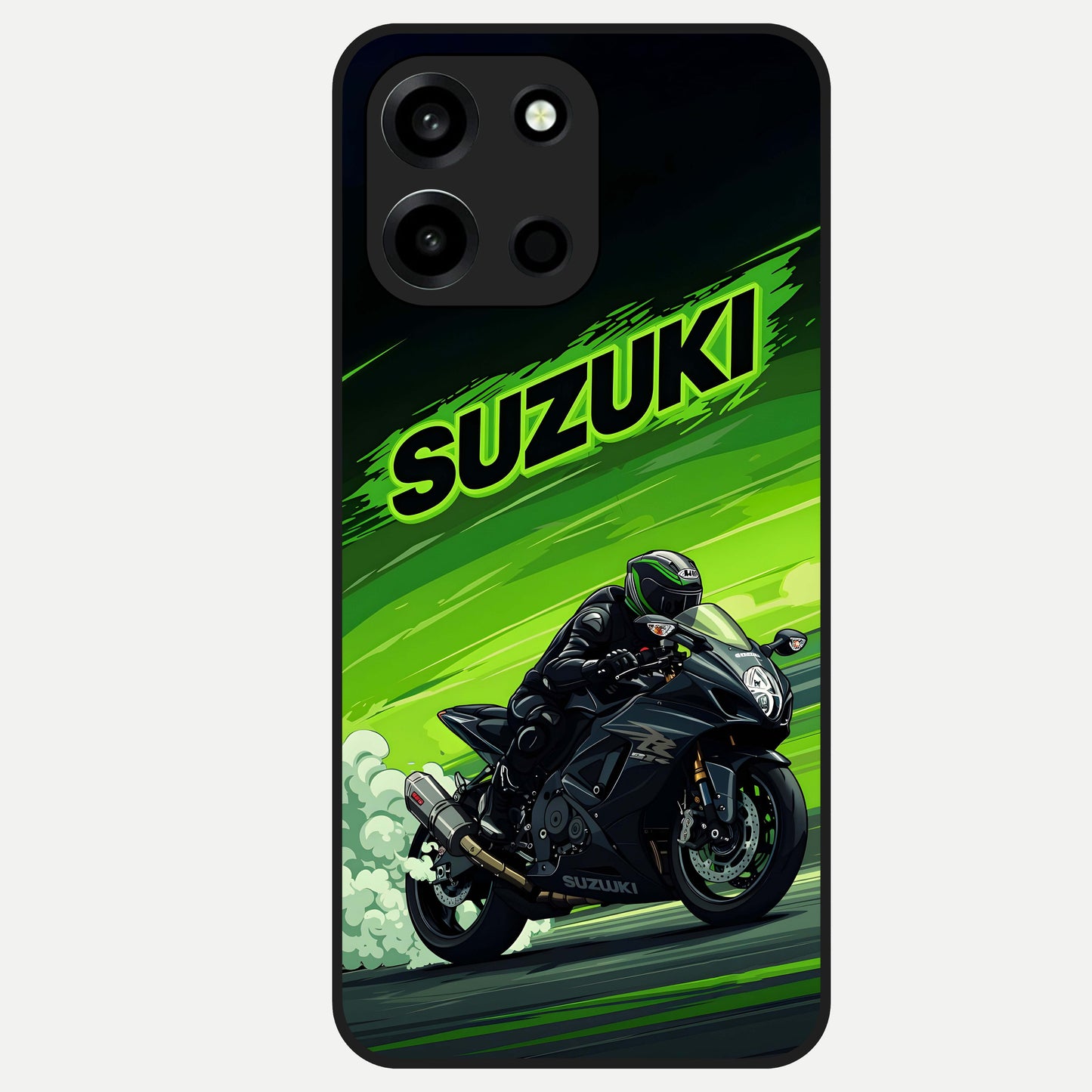  Suzuki Speed Beast Glass Case For Oneplus Nord 6 back cover – full design glossy printed glass finish