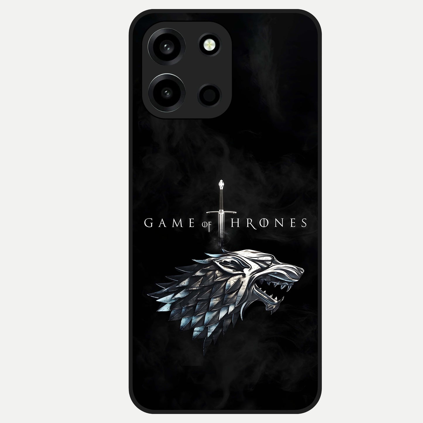  Throne Wolf Legacy Glass Case For Oneplus Nord 6 back cover – full design glossy printed glass finish