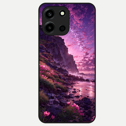  Twilight Blossom Coast Glass Case For Oneplus Nord 6 back cover – full design glossy printed glass finish