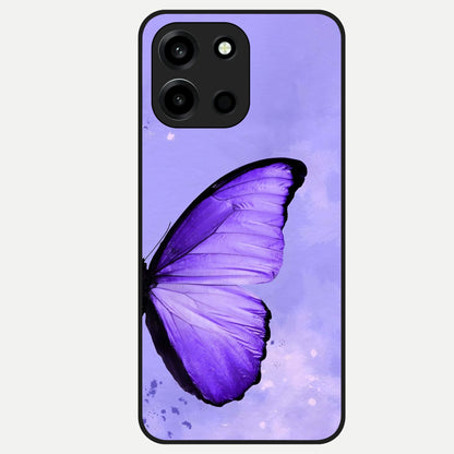  Violet Dream Wing Glass Case For Oneplus Nord 6 back cover – full design glossy printed glass finish