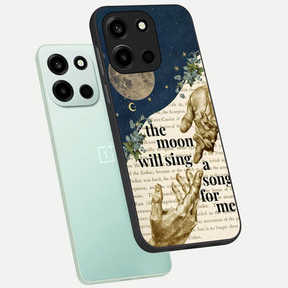  Aesthetic Divine phone case For Oneplus Nord 6 showing premium glass back cover with detailed artwork