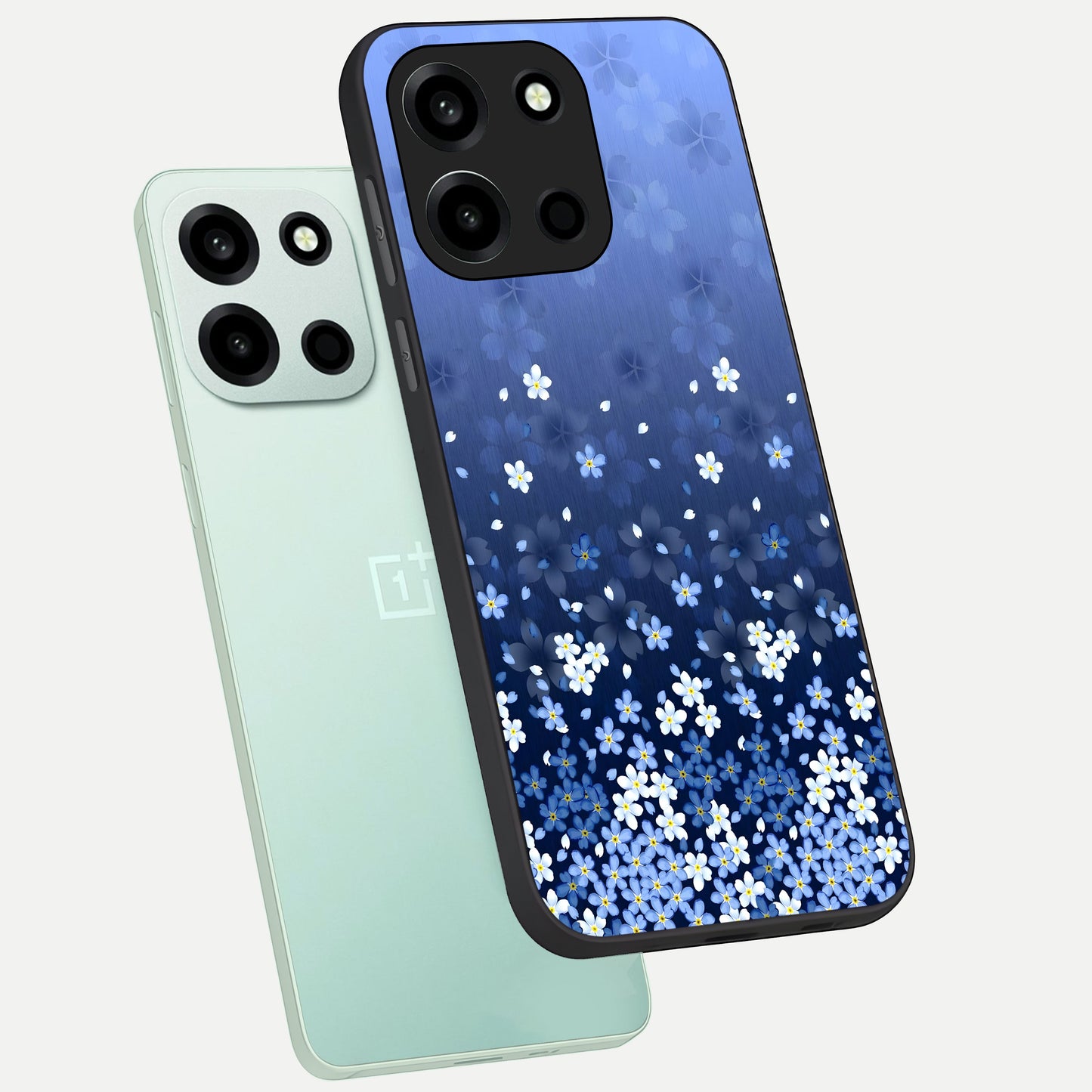  Blue Starry phone case For Oneplus Nord 6 showing premium glass back cover with detailed artwork