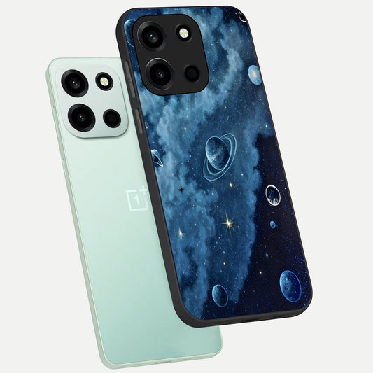  Galaxy Dream Space phone case For Oneplus Nord 6 showing premium glass back cover with detailed artwork
