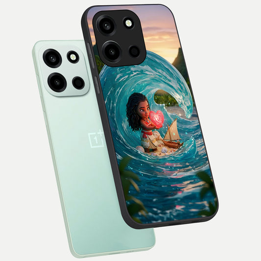 Heart of Ocean phone case For Oneplus Nord 6 showing premium glass back cover with detailed artwork