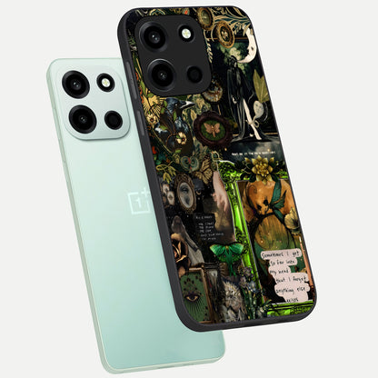  Mystic Woods Secret phone case For Oneplus Nord 6 showing premium glass back cover with detailed artwork
