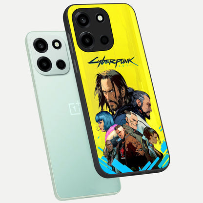  Neon Rebel Genesis phone case For Oneplus Nord 6 showing premium glass back cover with detailed artwork