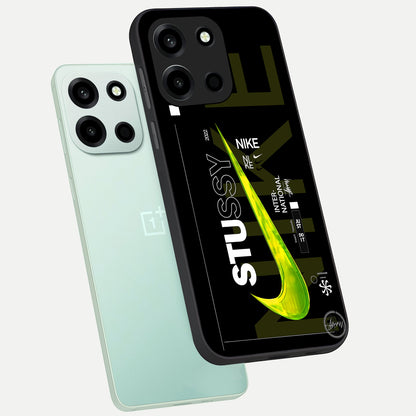  Neon Street Edition phone case For Oneplus Nord 6 showing premium glass back cover with detailed artwork