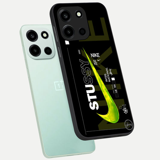  Neon Street Edition phone case For Oneplus Nord 6 showing premium glass back cover with detailed artwork