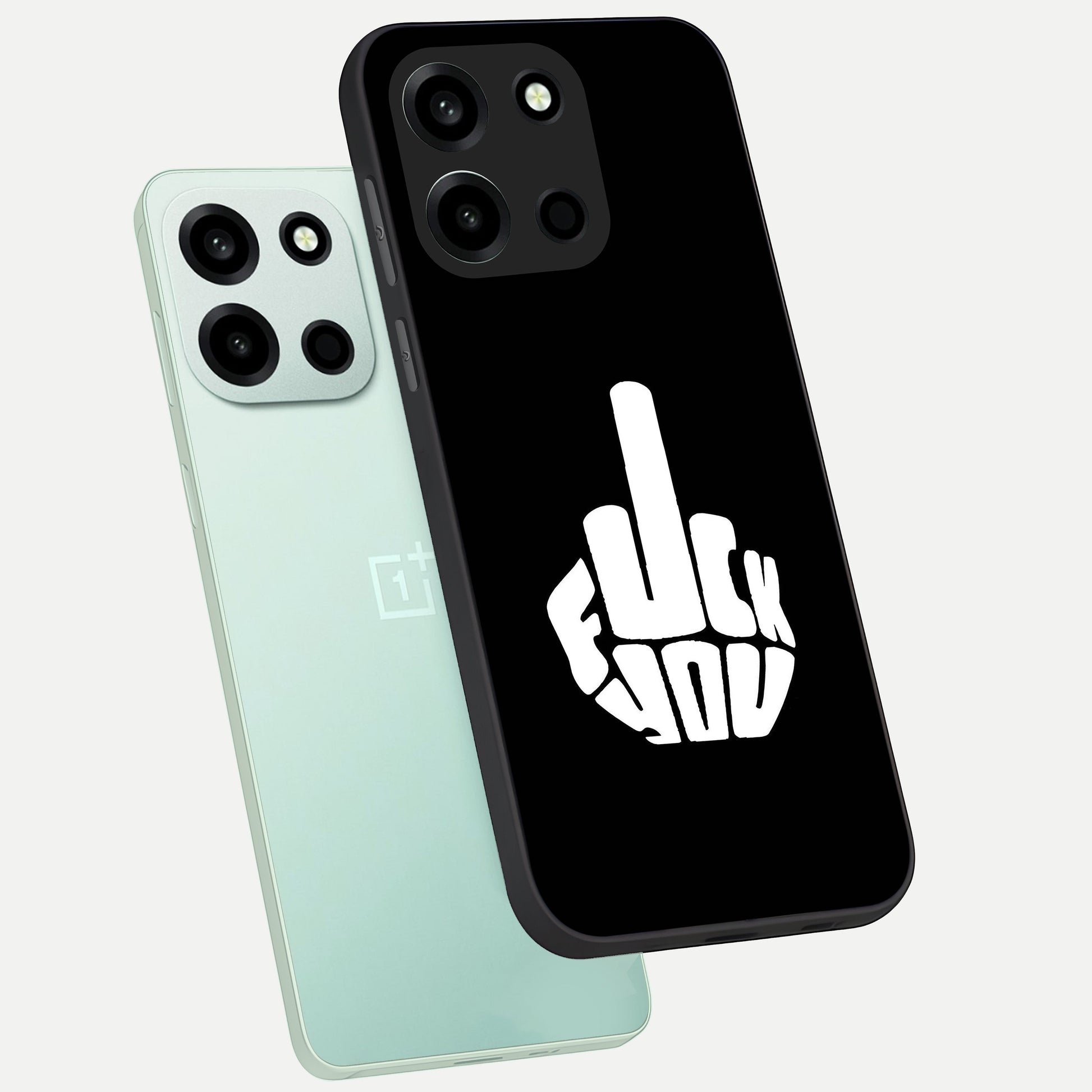  Rebel Mode On phone case For Oneplus Nord 6 showing premium glass back cover with detailed artwork