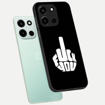  Rebel Mode On phone case For Oneplus Nord 6 showing premium glass back cover with detailed artwork