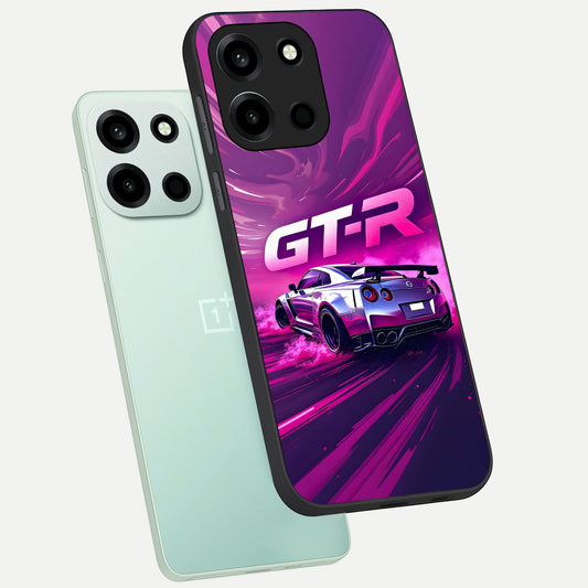  Speed Drift Legend phone case For Oneplus Nord 6 showing premium glass back cover with detailed artwork