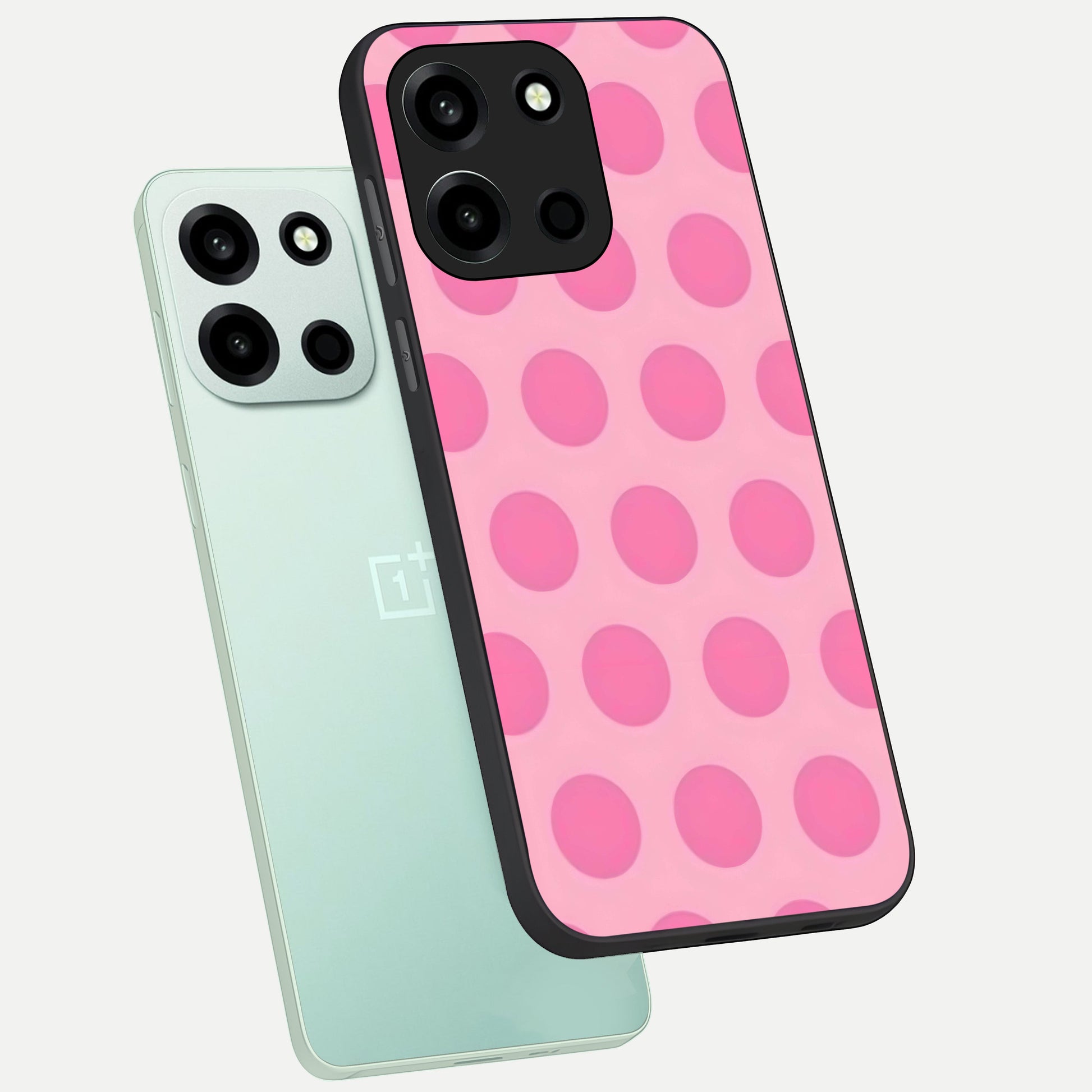  Sweet Dot Dreams phone case For Oneplus Nord 6 showing premium glass back cover with detailed artwork