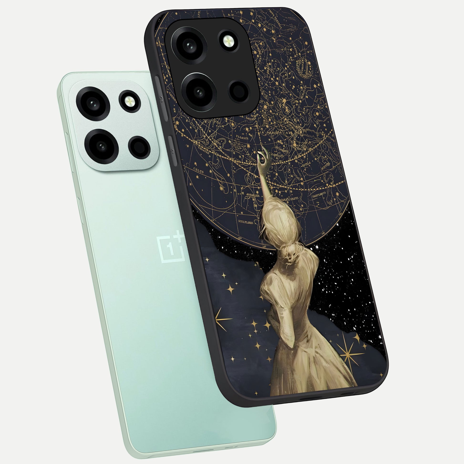  Taylor Swift Girl phone case For Oneplus Nord 6 showing premium glass back cover with detailed artwork