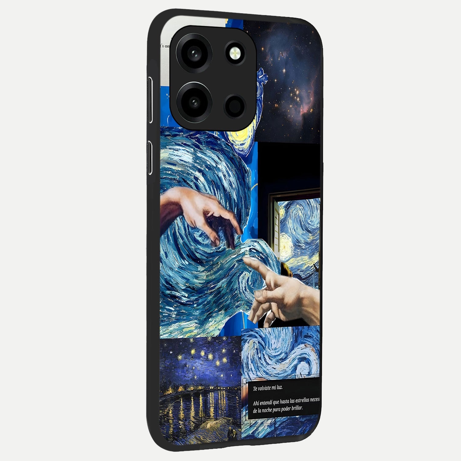  Aesthetic Vando Hands back cover For Oneplus Nord 6 slim fit glass case with vibrant aesthetic design