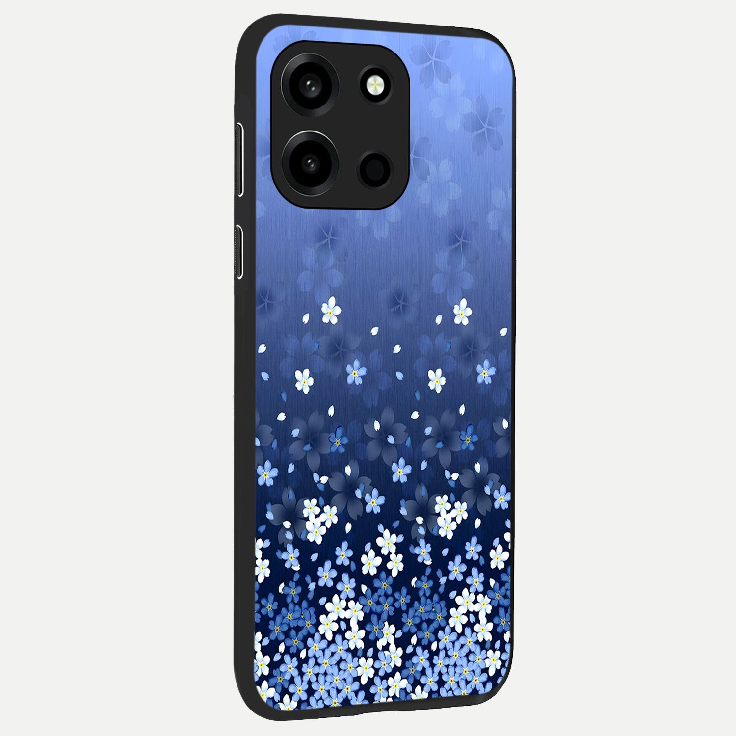  Blue Starry back cover For Oneplus Nord 6 slim fit glass case with vibrant aesthetic design