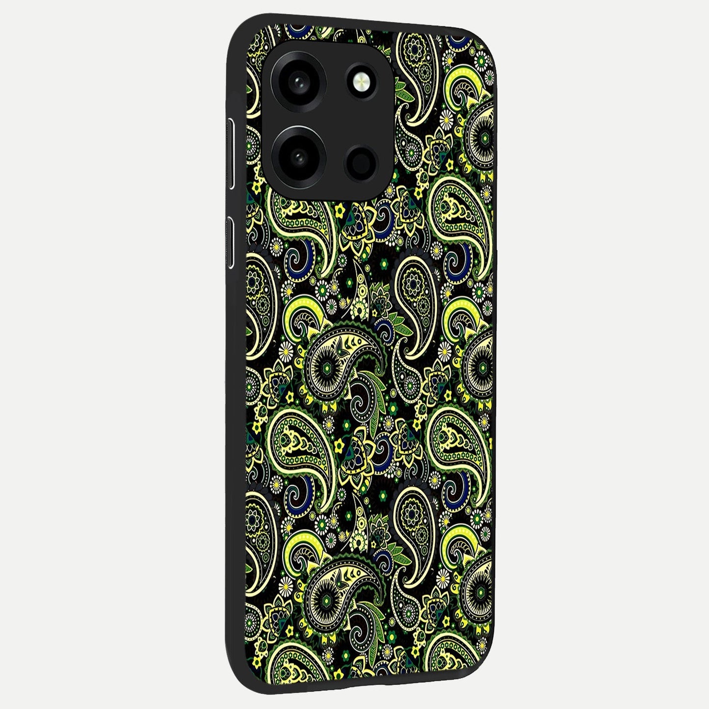  Green Lemon back cover For Oneplus Nord 6 slim fit glass case with vibrant aesthetic design
