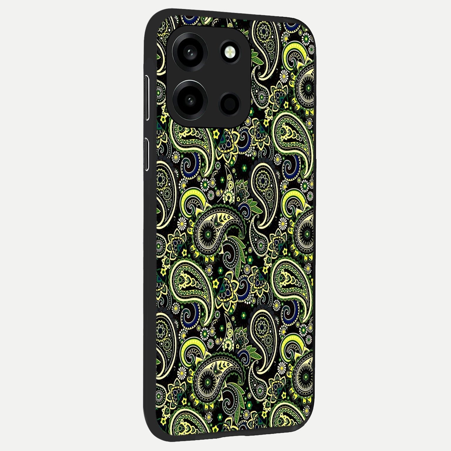  Green Lemon back cover For Oneplus Nord 6 slim fit glass case with vibrant aesthetic design