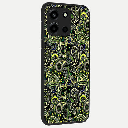 Green Lemon back cover For Oneplus Nord 6 slim fit glass case with vibrant aesthetic design