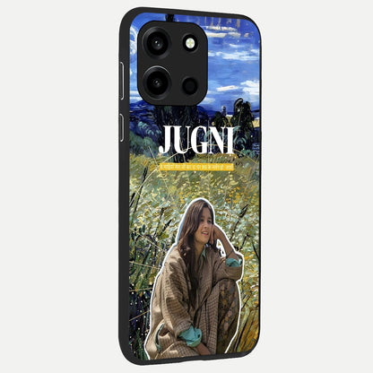  Jugni Soul Vibes back cover For Oneplus Nord 6 slim fit glass case with vibrant aesthetic design
