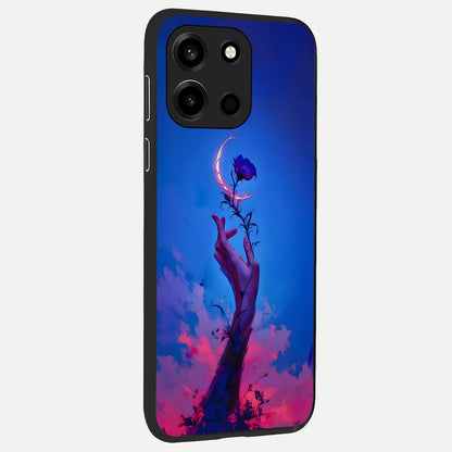  Mystic Hand back cover For Oneplus Nord 6 slim fit glass case with vibrant aesthetic design