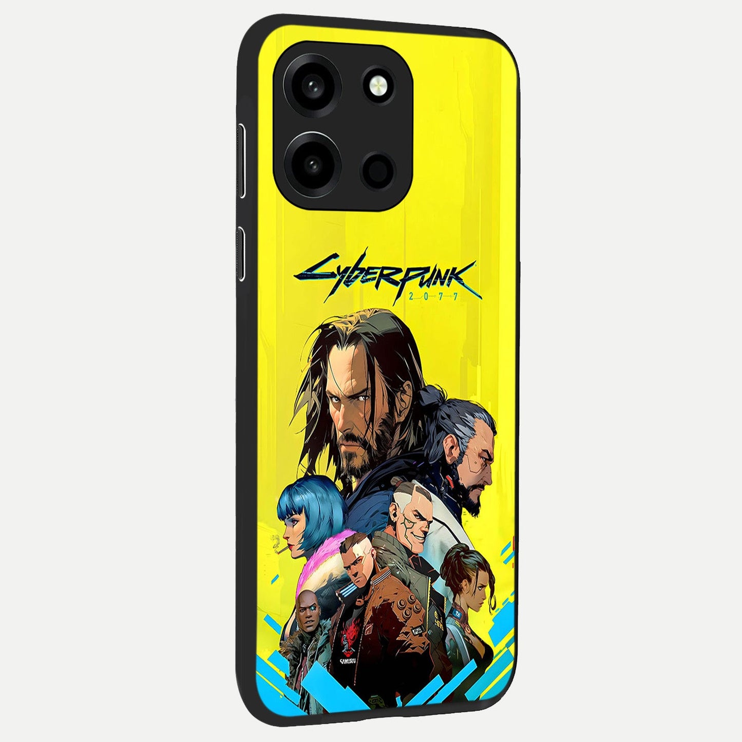  Neon Rebel Genesis back cover For Oneplus Nord 6 slim fit glass case with vibrant aesthetic design