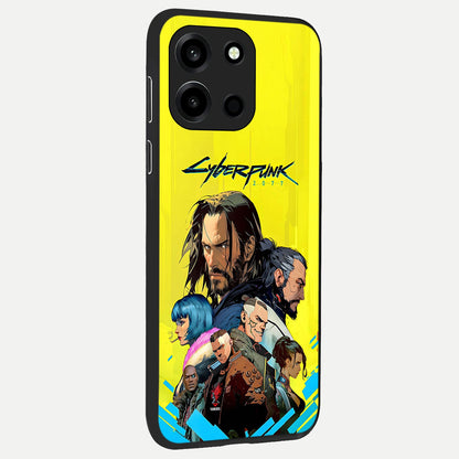  Neon Rebel Genesis back cover For Oneplus Nord 6 slim fit glass case with vibrant aesthetic design