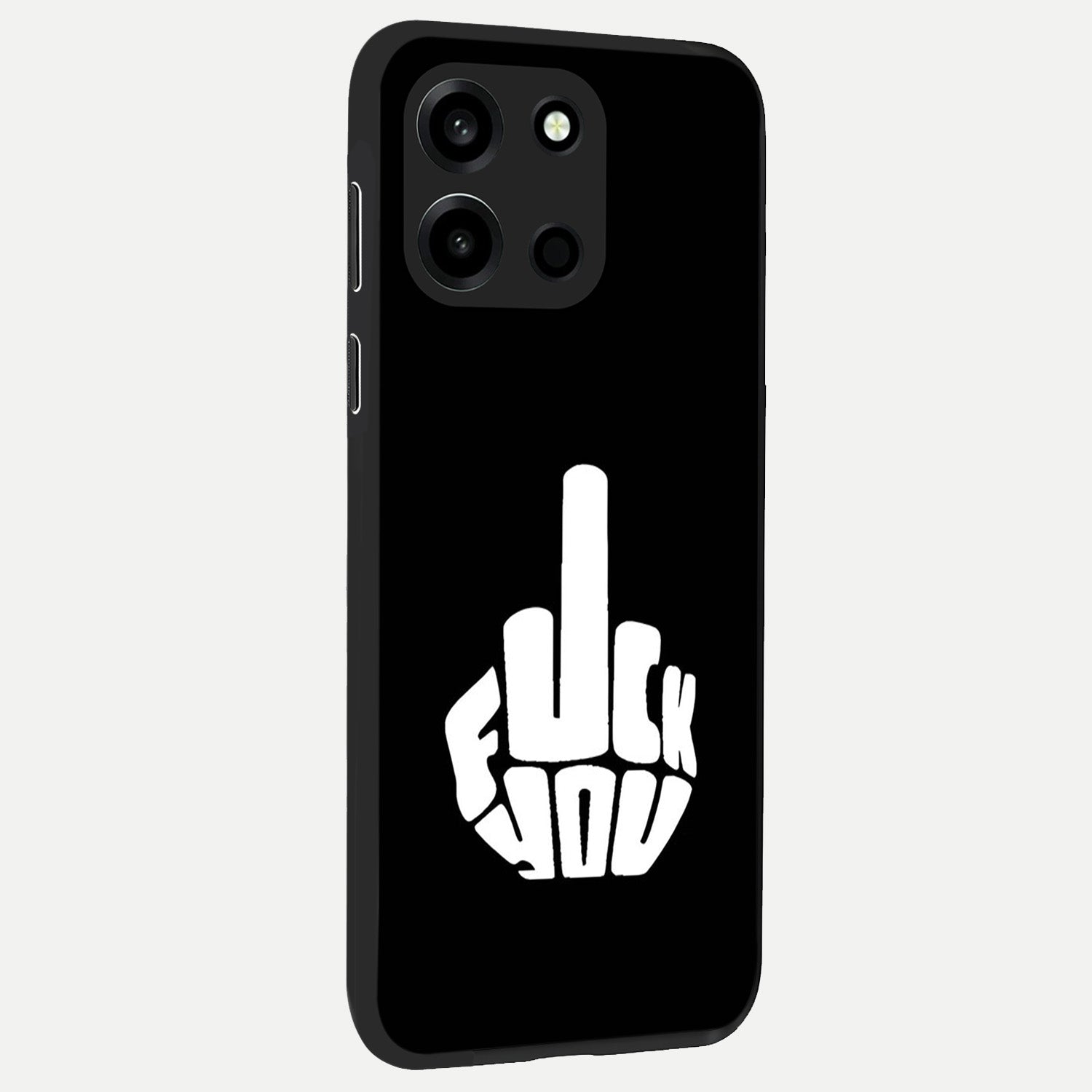  Rebel Mode On back cover For Oneplus Nord 6 slim fit glass case with vibrant aesthetic design