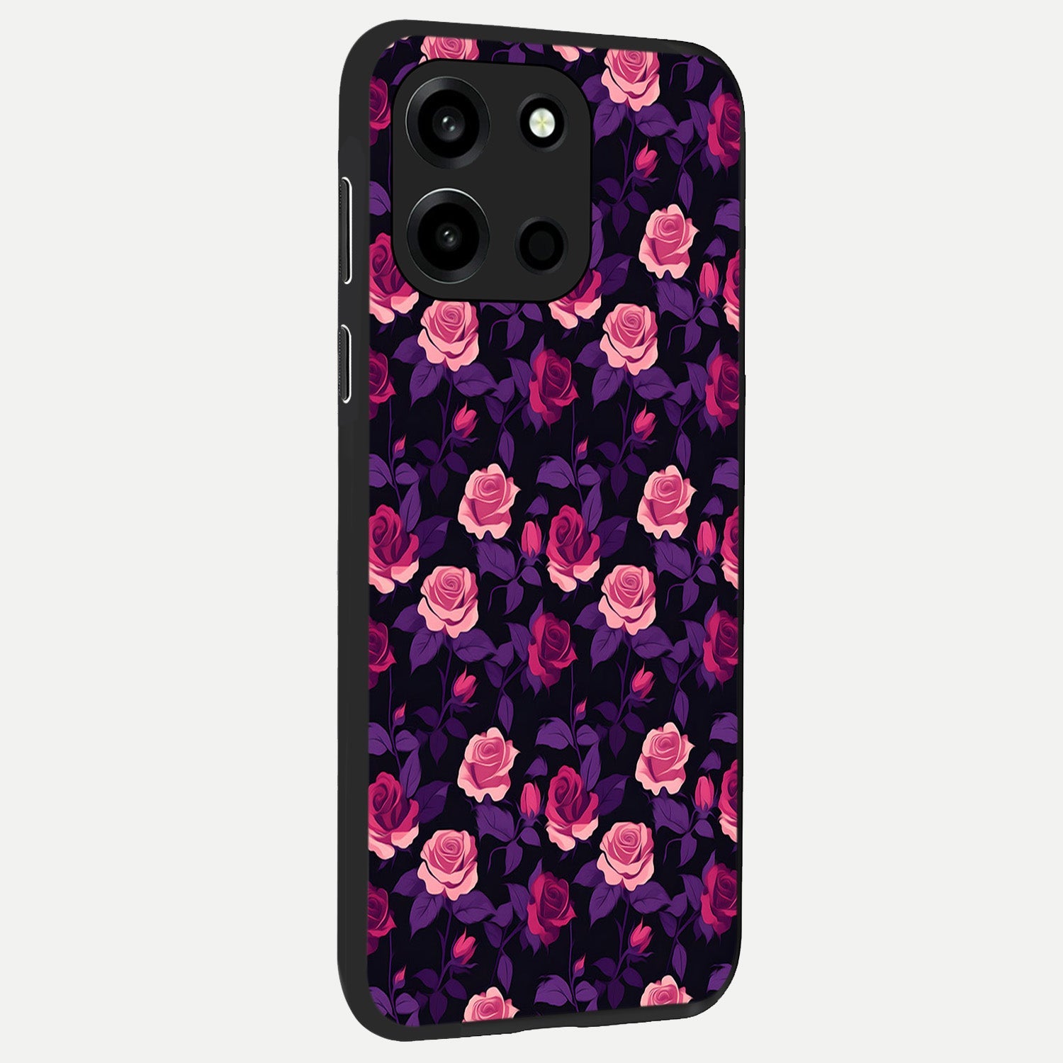  Rose Garden Twilight back cover For Oneplus Nord 6 slim fit glass case with vibrant aesthetic design