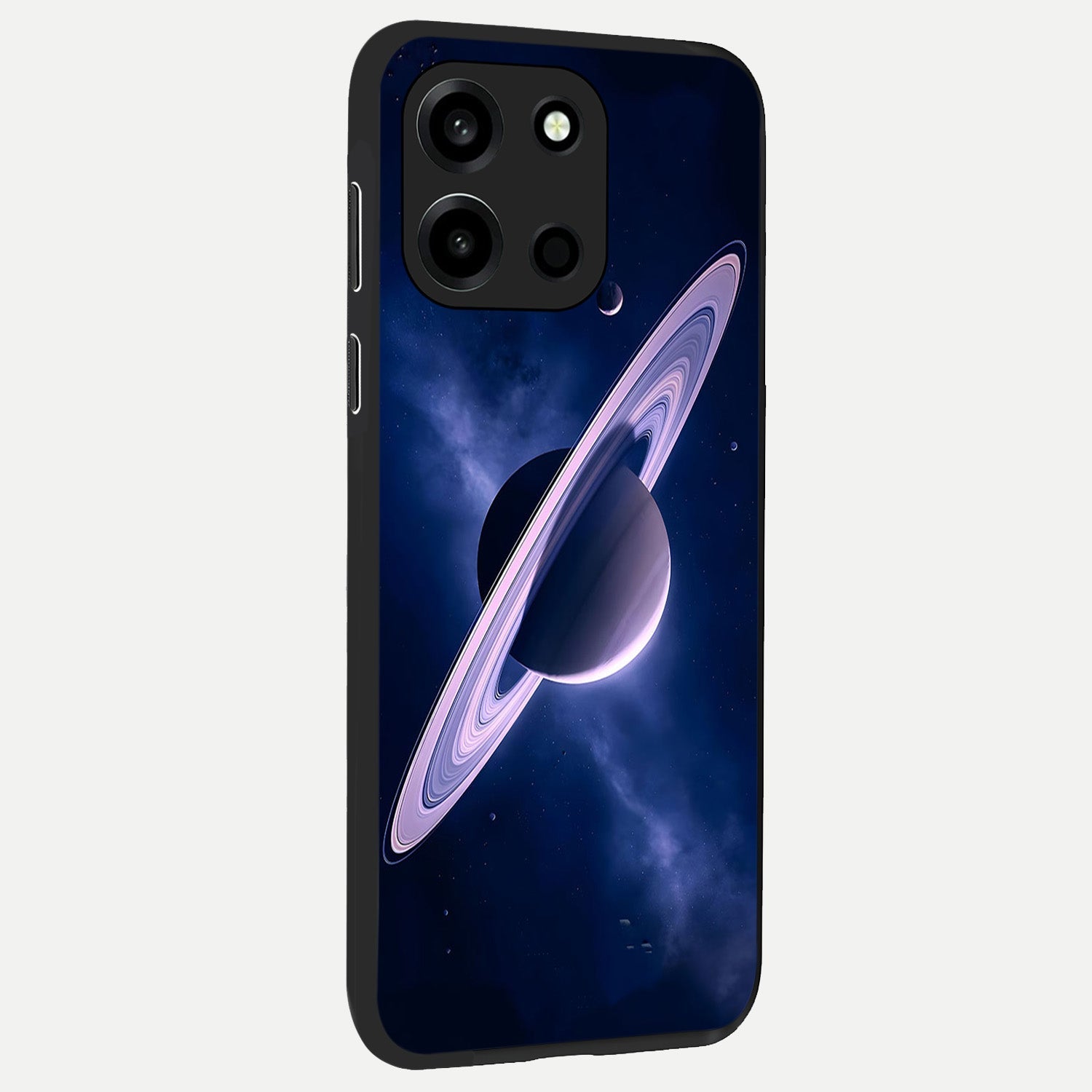  Saturn Ring Mystique back cover For Oneplus Nord 6 slim fit glass case with vibrant aesthetic design