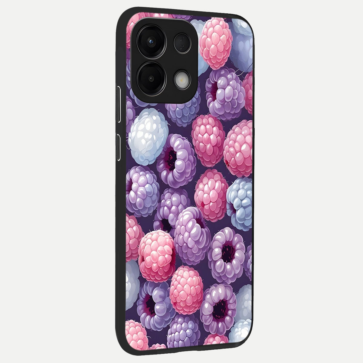  Berry Candy Pop back cover For Oppo K13 5G slim fit glass case with vibrant aesthetic design