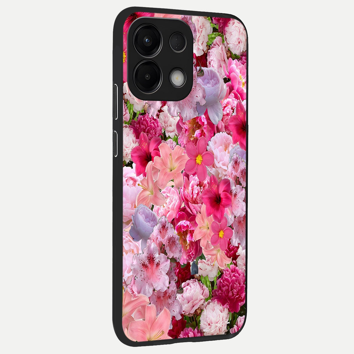  Bloom Crush Fantasy back cover For Oppo K13 5G slim fit glass case with vibrant aesthetic design