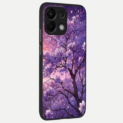  Blossom Tree back cover For Oppo K13 5G slim fit glass case with vibrant aesthetic design