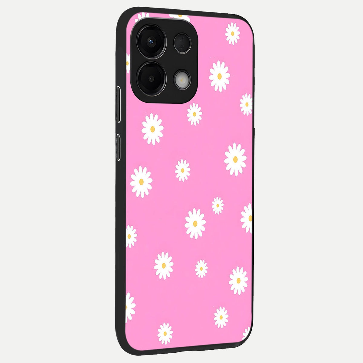  Bubblegum Daisy Pop back cover For Oppo K13 5G slim fit glass case with vibrant aesthetic design