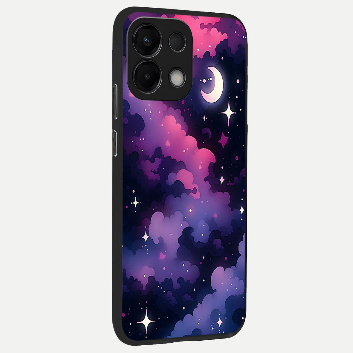  Celestial Moon Magic back cover For Oppo K13 5G slim fit glass case with vibrant aesthetic design