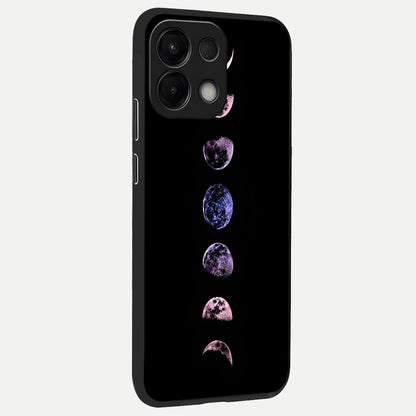  Crimson All Planets back cover For Oppo K13 5G slim fit glass case with vibrant aesthetic design