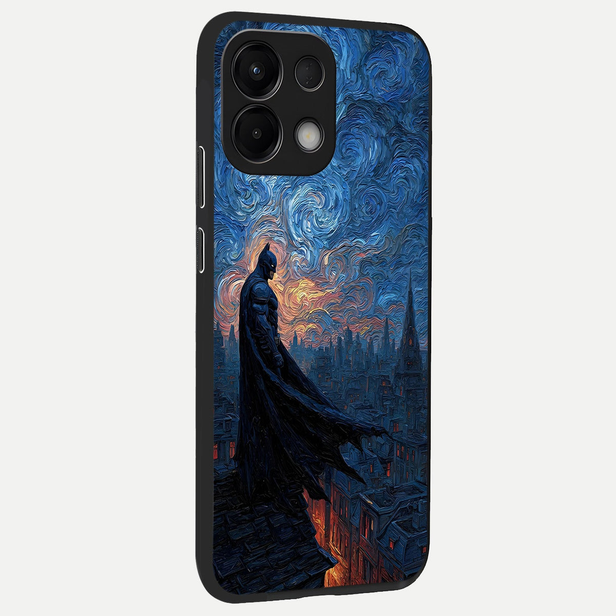  Dark Knight Dusk back cover For Oppo K13 5G slim fit glass case with vibrant aesthetic design