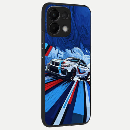  Drift Power Rush back cover For Oppo K13 5G slim fit glass case with vibrant aesthetic design