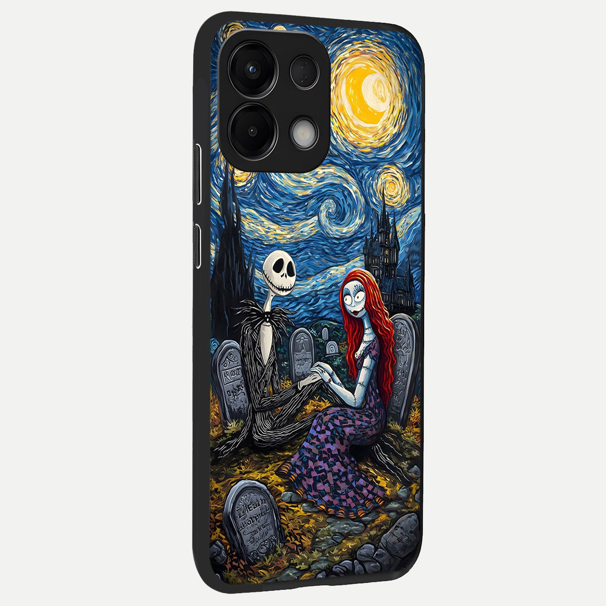  Eternal Night Love back cover For Oppo K13 5G slim fit glass case with vibrant aesthetic design