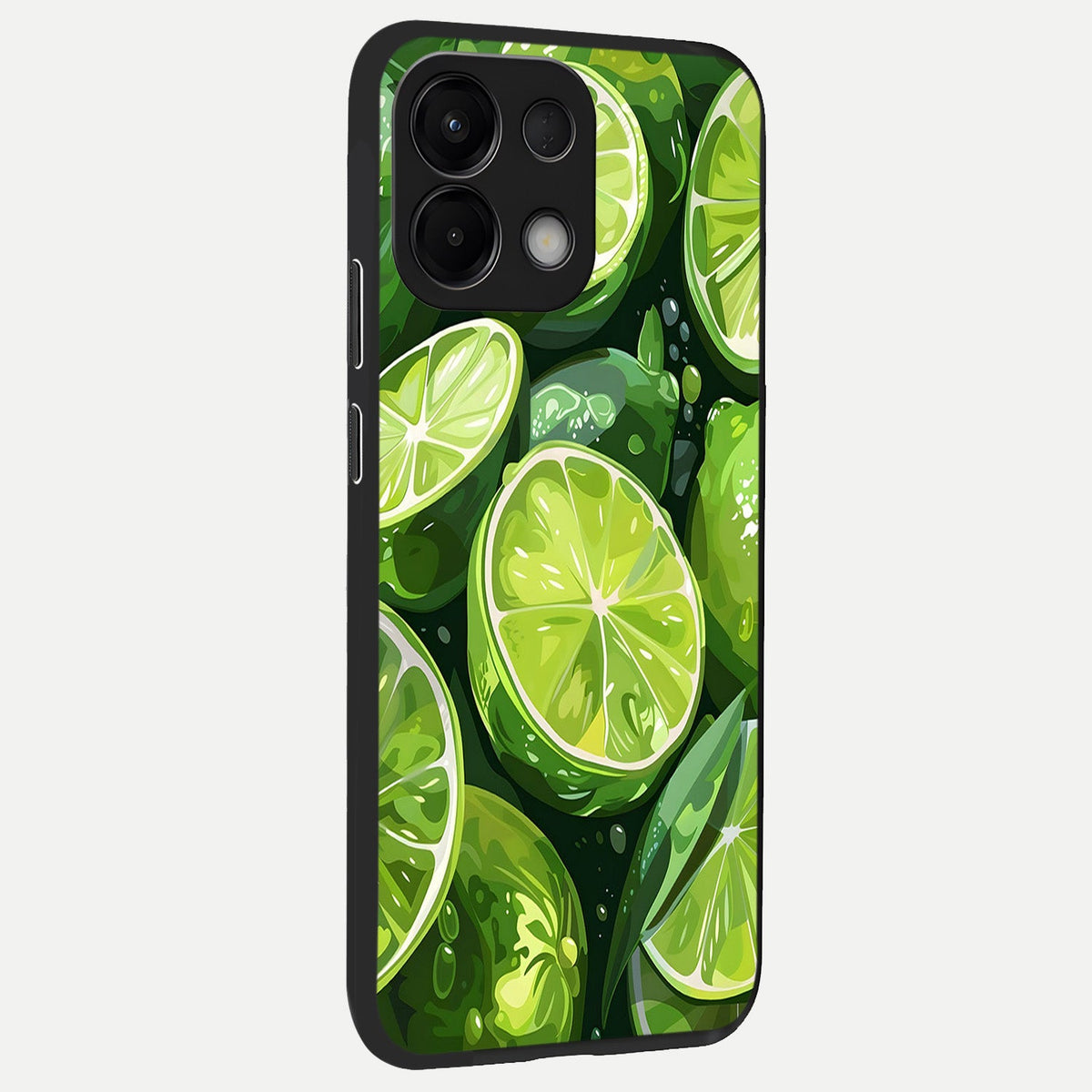 Green Kawasaki back cover For Oppo K13 5G slim fit glass case with vibrant aesthetic design